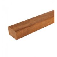 Sud Bois – Pack de 70 lambourdes pour terrasse 40x60mm en bois exotique raboté – Classe 4 – Longueur 1,25m – Résistant aux insectes et champignons