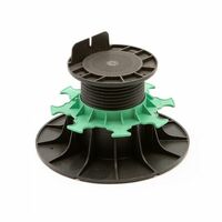 Sud Bois – 40 plots réglables H80/140mm – Pour lambourdes bois – Polypropylène renforcé – Charge jusqu'à 1000 kg – Fabrication française