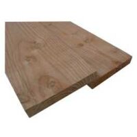 Sud Bois – Planche Douglas brut 27x200mm autoclave marron – Longueur 4m pour chantiers humides – Bois frais de sciage