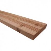 Sud Bois – Lame de terrasse bois 27x145 Douglas striée – Longueur 4m – Traité autoclave marron – Qualité 2nd choix