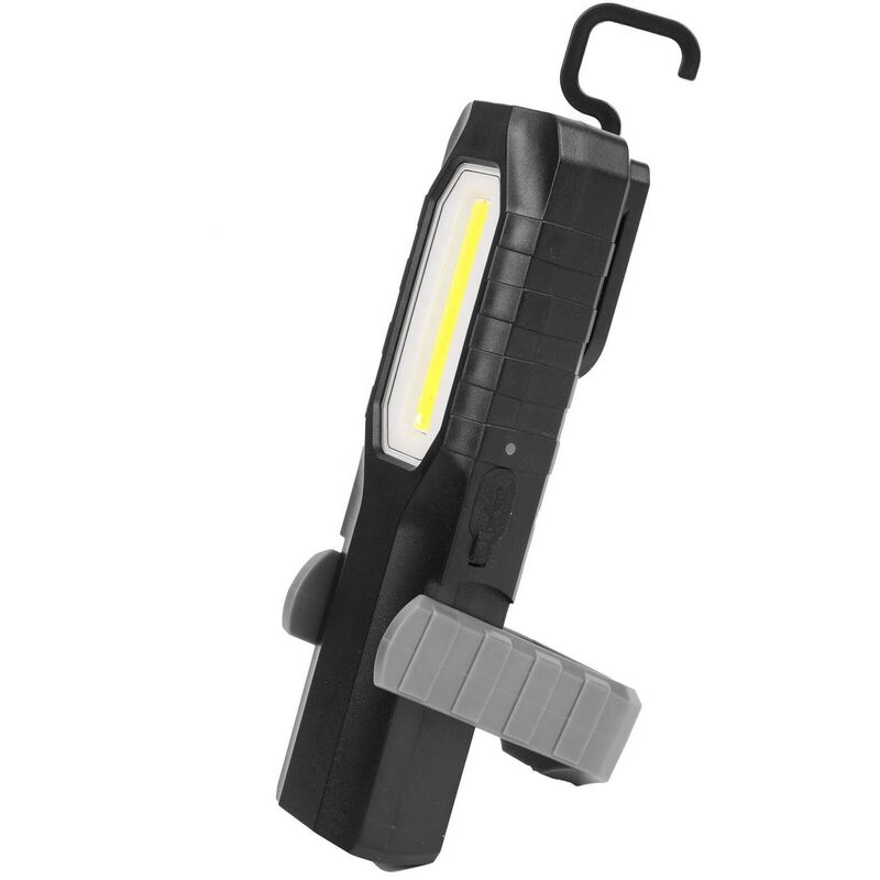 Linterna LED recargable imantada. 24 COB LED + 1 LED. 5 modos de ilumi –