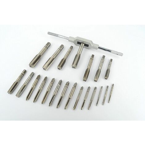 JUEGO DE MACHOS Y TERRAJAS METRICAS 32 PIEZAS MANNESMANN M53250