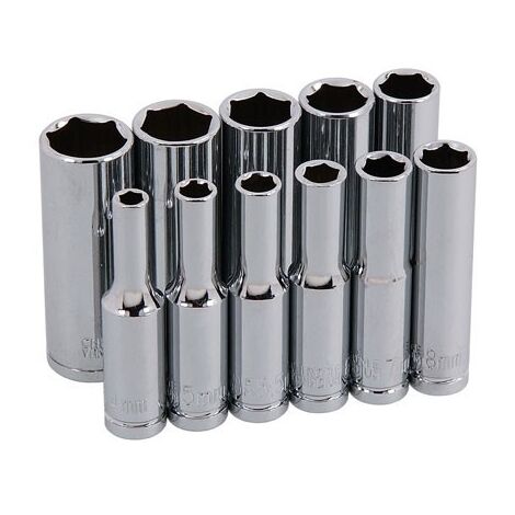 JUEGO 11 VASOS LARGOS PARA CARRACA 1-4 4 A 13 MM