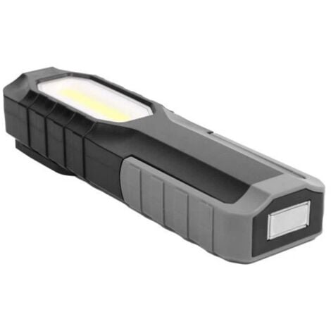 Lampara Linterna de Taller LED recargable USB EXTRALARGA 40CM con rotación  360°, Iman y Regulador de luz
