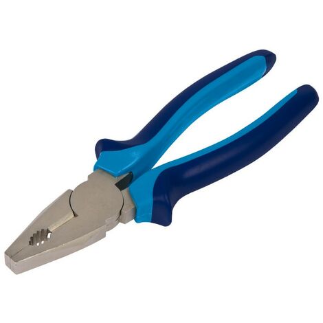 Alicates universal satinado de 8" (200mm) para trabajo pesado (1/5)