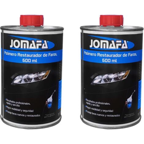 Pack 2 Polimero liquido para restaurar faros, botella 600ml 800Gr (total 1200 ml 1600 gr) - Restauracion faros (1/5)
