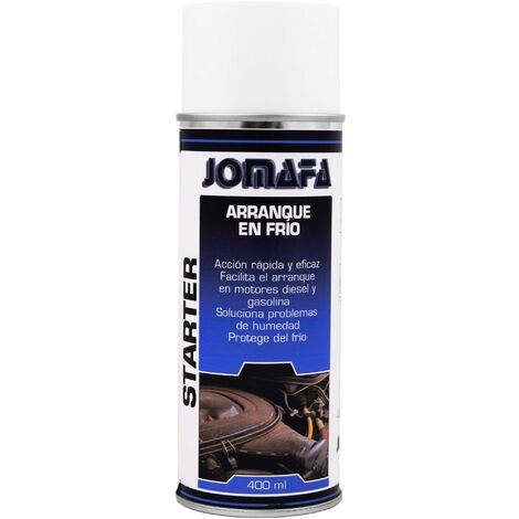 JOMAFA - Spray de autoarranque y ARRANQUE EN FRIO para motores COCHE, MOTO, AGRICOLA, ETC - 400ml