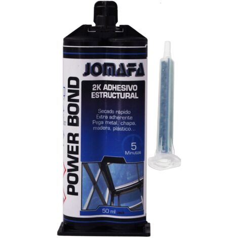 2 K ADHESIVO ESTRUCTURAL 50ml  Pegamento de reparacion de metales, plasticos, maderas, etc, 50ml (1/3)