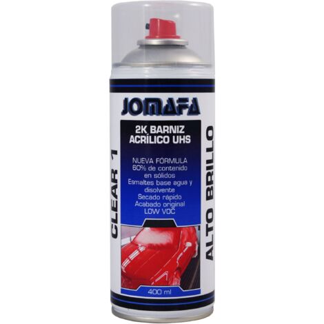 JOMAFA - 1k BARNIZ ACRILICO UHS 400ml ALTO BRILLO