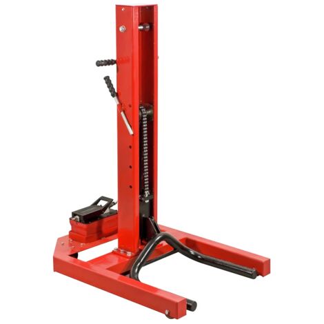 Elevador de coches lateral portatil neumatico, 1.5 ton