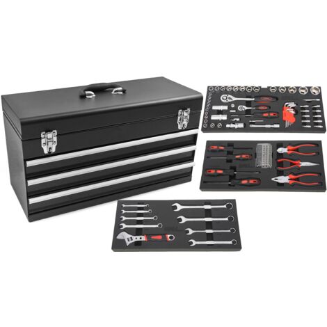 Caja Aluminio Famex 145-FX-48 - Caja De Herramientas Universal Baul Herramientas
