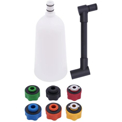 Juego de embudo y adaptadores de aceite para llenado de aceite vehiculos, 8 piezas (1/5)