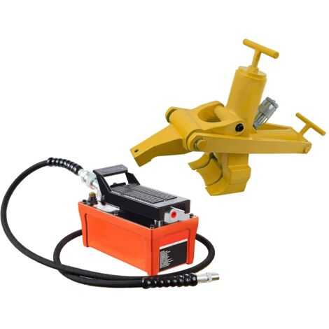 Destalonador de ruedas hidraulico para coches, camiones, tractores, etc más bomba de pedal hidroneumatica 10000 psi