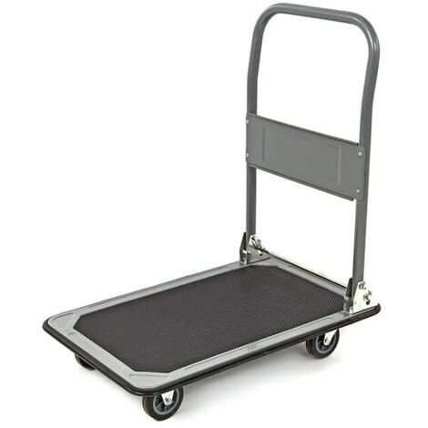 Carro con plataforma para mover peso, plegable, hasta 150 kg (1/5)