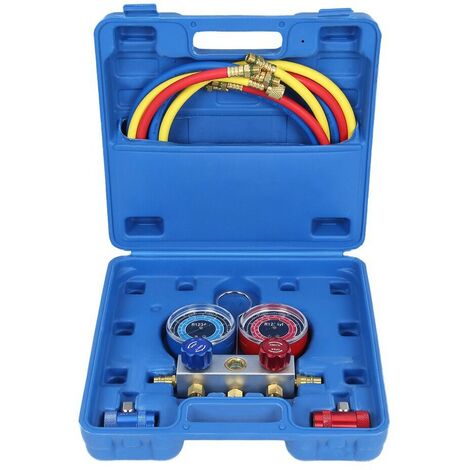 JOMAFA MANOMETRO PARA AIRE ACONDICIONADO R1234YF MEDIDOR DE GASES DE AIRE AC