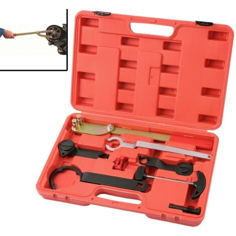 CONJUNTO DE CALADO DE DISTRIBUCION COMPATIBLE CON VAG (AUDI, VOLKSWAG, SEAT, SKODA) 1.0/1.2/1.4 TSI/TFSI Y EA211 + LLAVE PARA POLEAS T10172