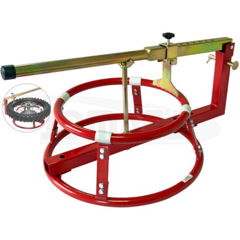 Kit Cambio De Ruedas De Moto: Destalonador De Ruedas Para Montar Y Desmontar +  Equilibradora De Ruedas