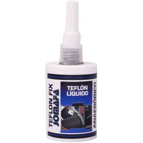 TEFLON LIQUIDO 75ml Sellador para roscas, tornillos, tuercas y tuberias (Aire, gas, agua, aceite...)
