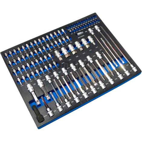 Módulo de herramientas EVA de puntas hexagonales, torx, cuadradas, planas, estrella / philips, spline y RIBE largas y cortas