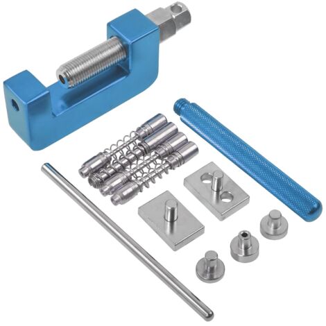 Remachadora cortadora para cadenas de motos