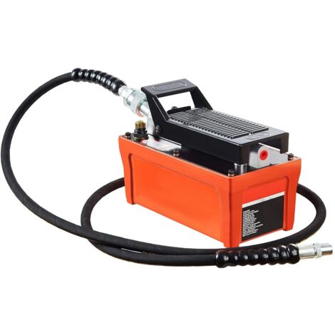 Bomba de pedal hidroneumatica 10.000 psi 1.6 litros para herramienta hidraulica