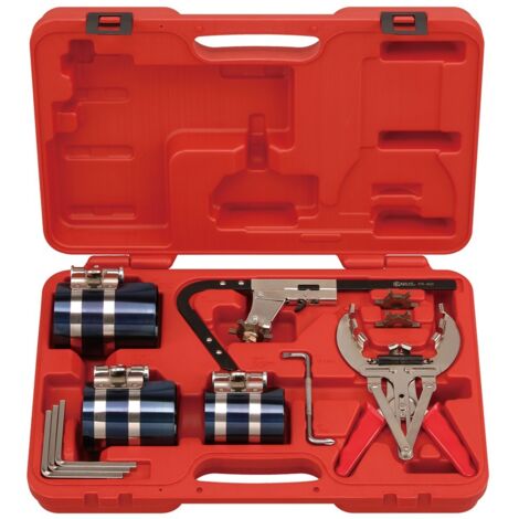 JOMAFA KIT HERRAMIENTAS PARA COMPRIMIR/CEÑIR SEGMENTOS DE AROS DE PISTONES