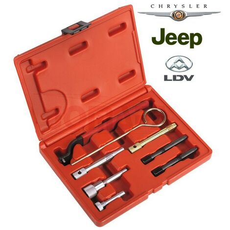 JOMAFA CONJUNTO DE CALADO PARA CHRYSLER, JEEP Y LDV MOTORES 2.5 Y 2.8 CRD REGLAJE PARA SINCRONIZAR MOTOR