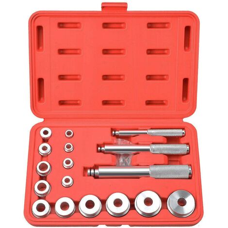 Instalador De Rodamientos E Instalador De Retenes y Cojinetes De Ruedas De 10-42mm, Set De 17 Piezas