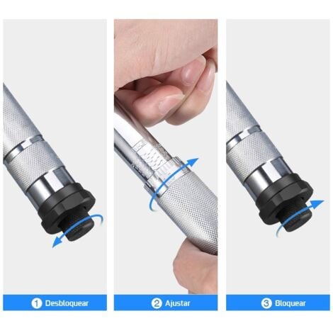 JOMAFA - LLAVE DINAMOMETRICA 1/4" TORQUE: 2-24 Nm CON CERTIFICADO DE CALIBRACION, acero cromo-vanadio
