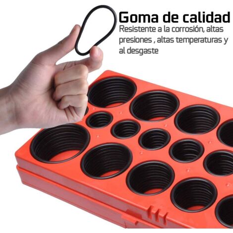 JOMAFA 419 Juntas toricas de calidad NBR 3-50mm, arandelas de goma de 32 medidas resistentes a combustible, acido