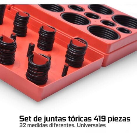 JOMAFA 419 Juntas toricas de calidad NBR 3-50mm, arandelas de goma de 32 medidas resistentes a combustible, acido