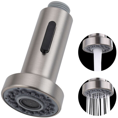 Soffione di ricambio lavandino stoviglie SOFFIONE RUBINETTO CUCINA RUBINETTO DOCCETTA con 2 funzioni 