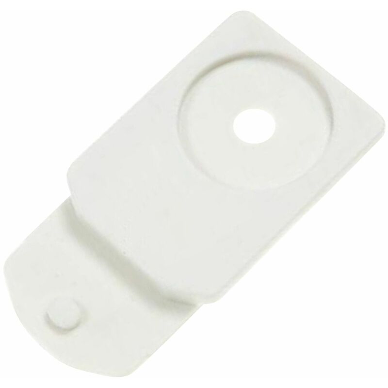 Puntello Magnetico Per Porta Lavatrice – Supporto Regolabile In Alluminio E Silicone, Antiruggine, Bianco - 3