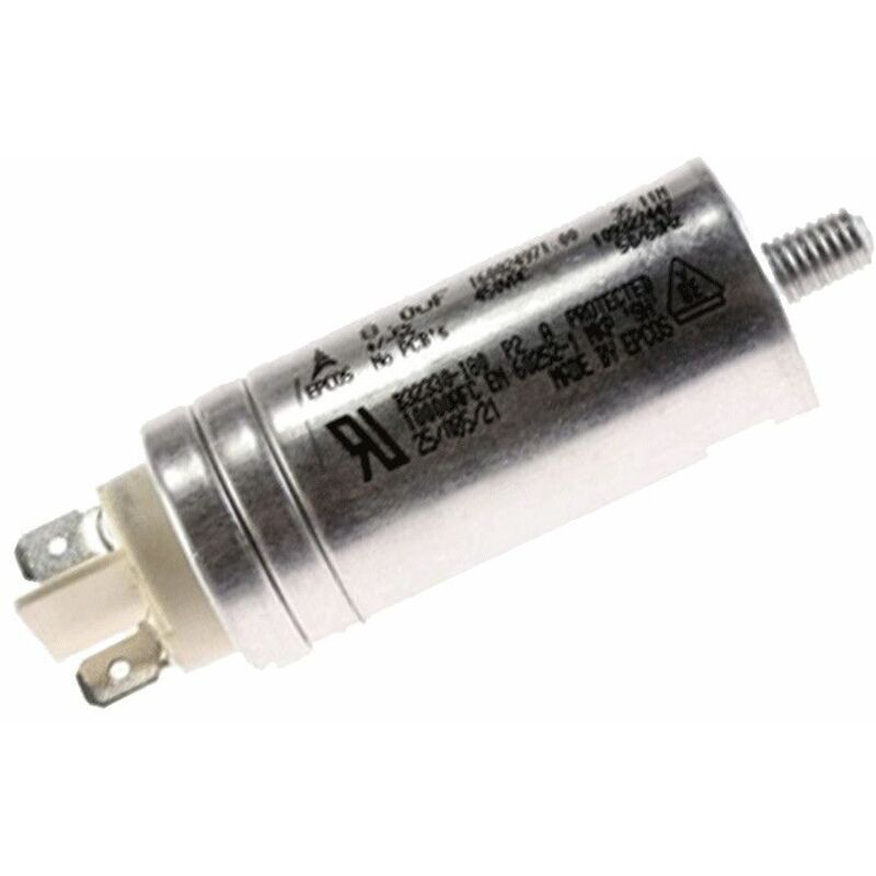 Condensatore Permanente 8 µF 475V Per Asciugatrice CANDY – Ricambio Compatibile BELLAVITA, FAR, VEDETTE – 416251129