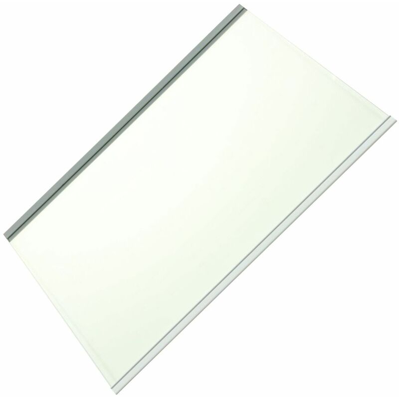 Ripiano Frigorifero Con Bordo Ripiano In Vetro Per Frigorifero, Dimensioni 46x29.5 Cm, Compatibile Con Molti Modelli IKEA E Altri Vetro Per Congelatore