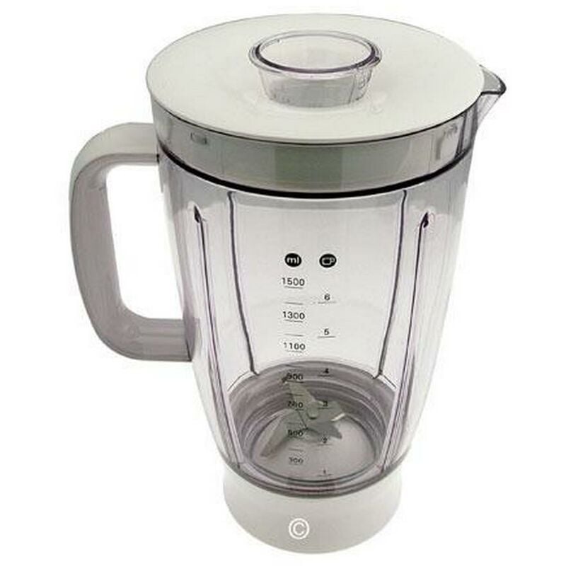 Ciotola frullatore/mixer completa 1,5 l acrilico bianco - Robot da cucina e  Cuocitutto - KENWOOD - 394983663946058725