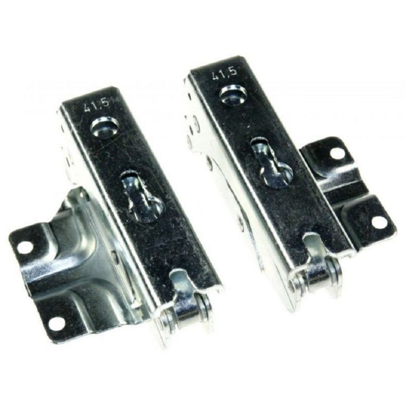 Sparefixd Set Cerniere Fermaporta Per Frigorifero Bosch | Sinistra E Destra | Sostituisce 00636308 | Compatibile Con KDN, KDV
