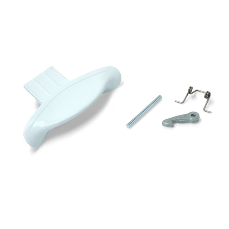 Maniglia Oblò Chiusura Sportello Lavatrice Hotpoint Ariston C00259409 - Foto 2