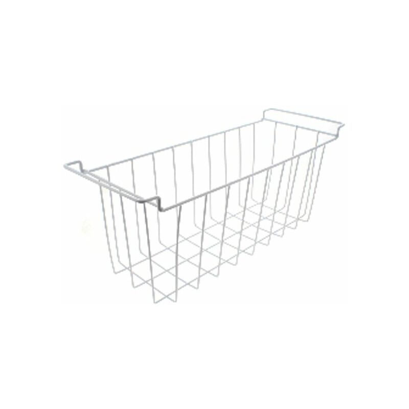 Cassetto Porta Inferiore Per Frigo-Congelatore Whirlpool - Bianco, Modello 12557501 - Ricambio Usato Funzionante