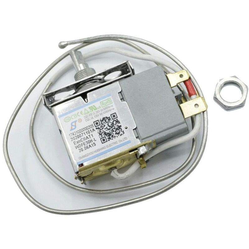 DL-pro Termostato universale per Danfoss NR3 077B7003 4x6,3mm AMP Frigorifero Te DL-pro Termostato universale per Danfoss NR3 077B7003 4x6,3mm AMP Frigorifero Te