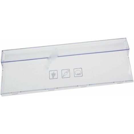 Beko CA5411FFW Cassetto Per Congelatore Frontale - Ricambio Originale, Trasparente, 385x180 Mm