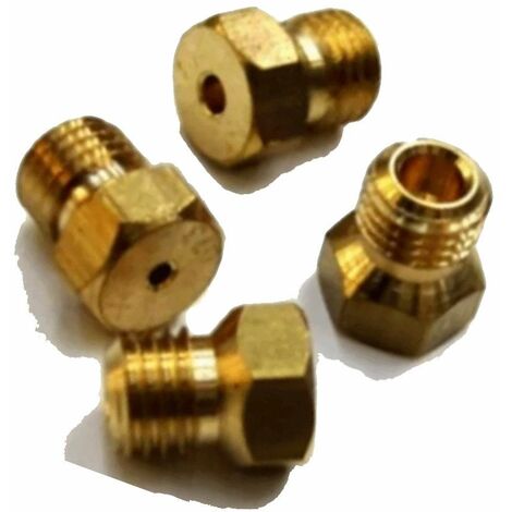 Kit Di Conversione Dell'ugello Dell'iniettore Del Piano Cottura A 5 Fuochi, 77 2x104 129 150 - Foto 2