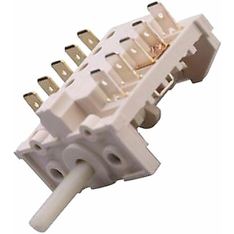 Spares2go Selettore Funzione Per Forno Bush - Ricambio Compatibile Con AE56DA, AE56DW, AE66DCA, AE66DCW - 6