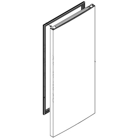 Guarnizione Originale Per Porta Frigorifero BEKO / Lamona – Modello 4324856600, Sostituzione, Adatta A Vari Modelli (Leisure, Beko, Lamona)