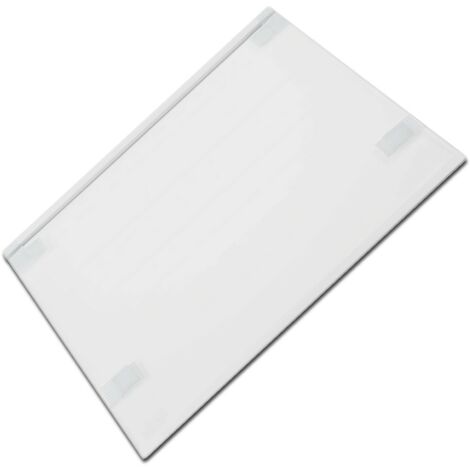 Liebherr Ripiano Portaoggetti Originale Per Frigorifero E Congelatore - Supporto In Plastica Bianca, Ricambio (Lunghezza 53,5 Cm) - Compatibile Con Modelli K...