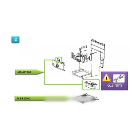 SCHEDA COMANDO CAFFETTIERA KRUPS serie NESPRESSO EXPERT mod. XN600 e XN601 - Tecnica 2C - Castiglione