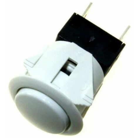 Auto Pulsante Interruttore Bianco Luce LED Blocco Su / Off Universale DC12V - Foto 8