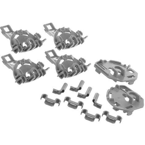 MONTERAL 3 Cuscinetti Di Fissaggio Per Cestello Superiore Lavastoviglie - Ricambio Originale 00418674 418674 Per Bosch, Siemens, Balay, Neff - Garanzia 10 Anni