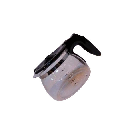 Caraffa Universale Bianca Per Caffettiera – Senza Coperchio, Diametro 11,6 Cm, Altezza 13 Cm