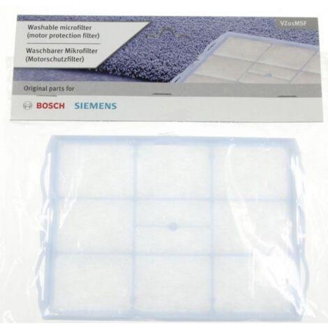 vhbw filtro compatibile con Bosch BSGL2MOVE6/09, BSGL2MOVE7/09, BSGL2MOVE8/09, Exclusiv aspirapolvere - filtro HEPA bianco / grigio